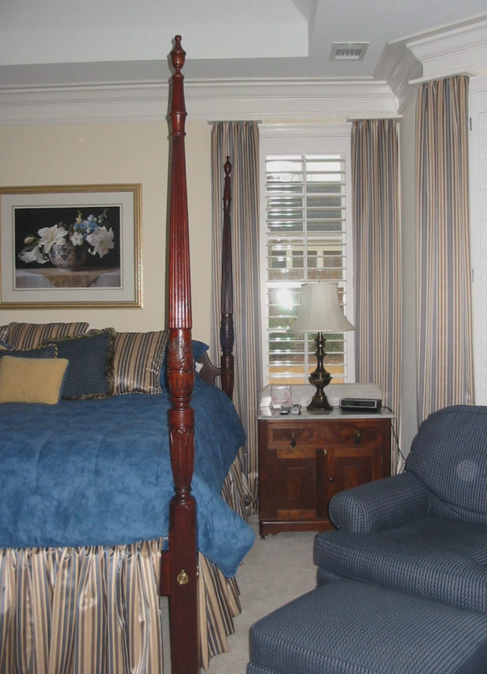 Bedroom - Master Bedroom tastefully coordinated.