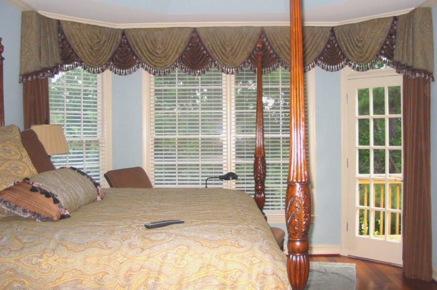 Bedroom - Complete Make over - Window Treatments, etc.