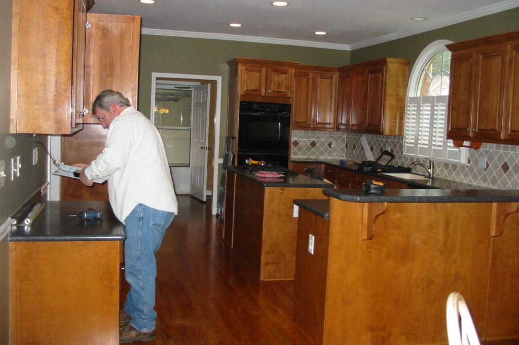 Before Complete Kitchen Make over.