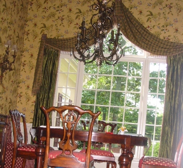 Dining Room - Wallpaper, Window Treatments, Furniture, etc.!