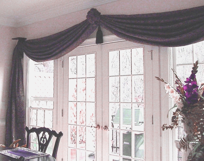 Dining Room - Beautiful Window Treatments and more!