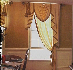 Dining Room - Formal Window Treatment and more!