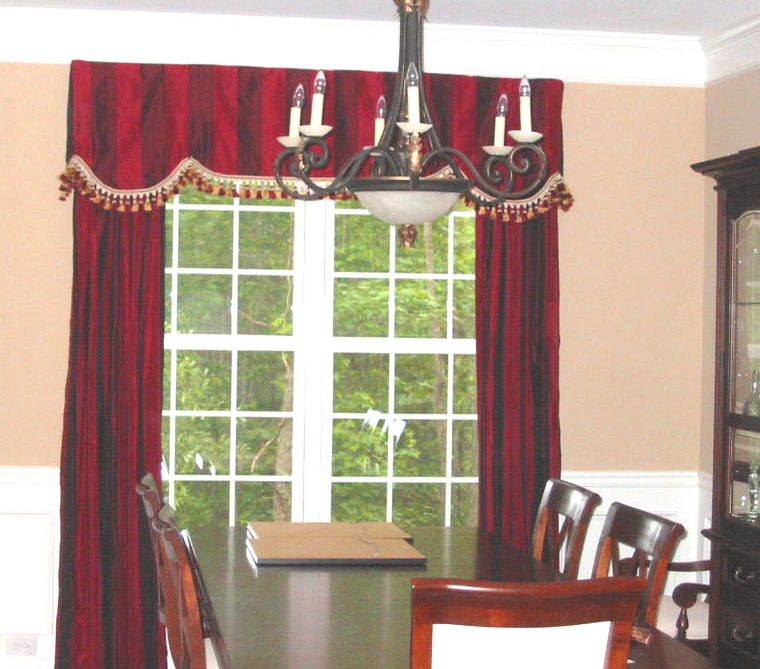 Dining Room - Elegant Window Treatments and more!