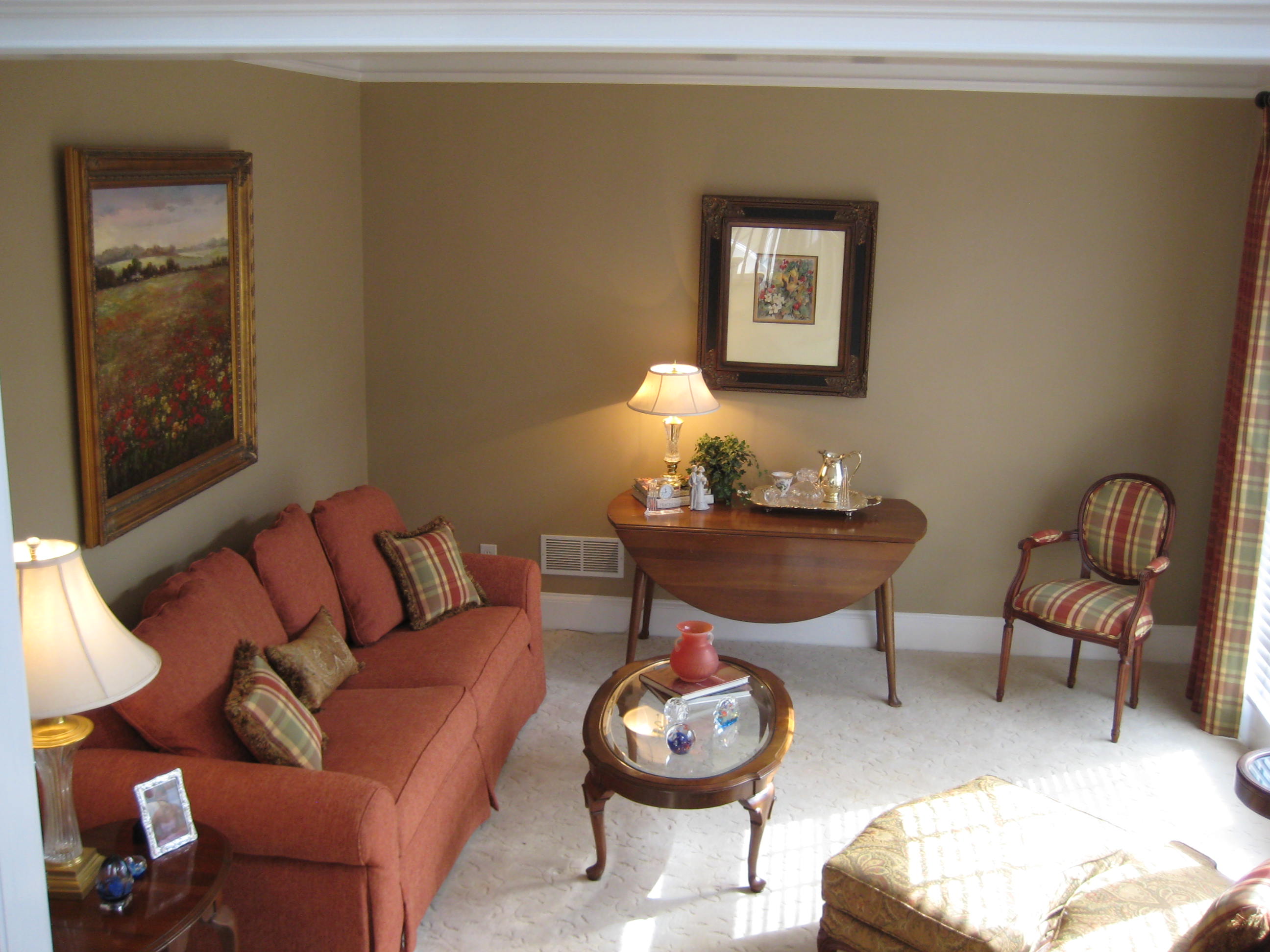 Living Rm. Make over. Upholstery, Window Treatments, etc.