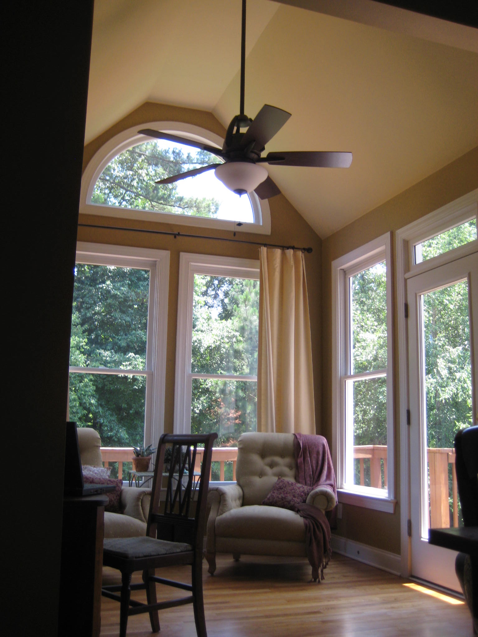Cool off with updated ceiling fan.