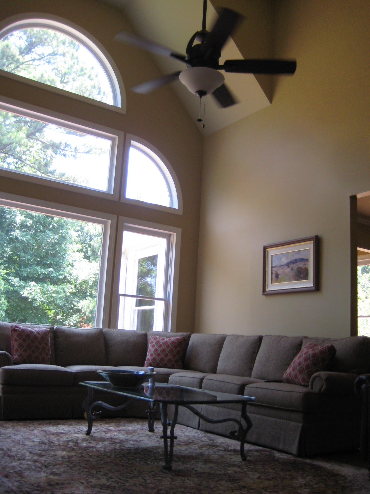 Cool off with updated ceiling fan.